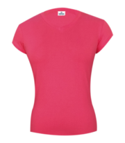 Ladies Top Plain Short Sleeve