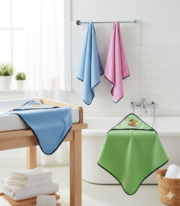 Bamboo Baby Hooded Towels/Wraps